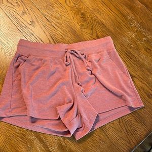 Target stars above pink medium pajama shorts
